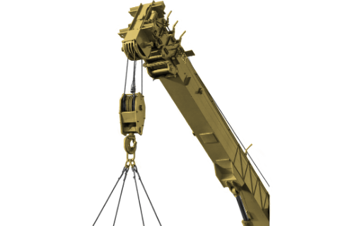 Gold Crane PNG | Kent Engineering